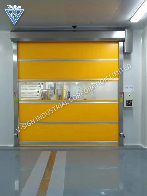 High Speed Plastic Roller Shutter Door